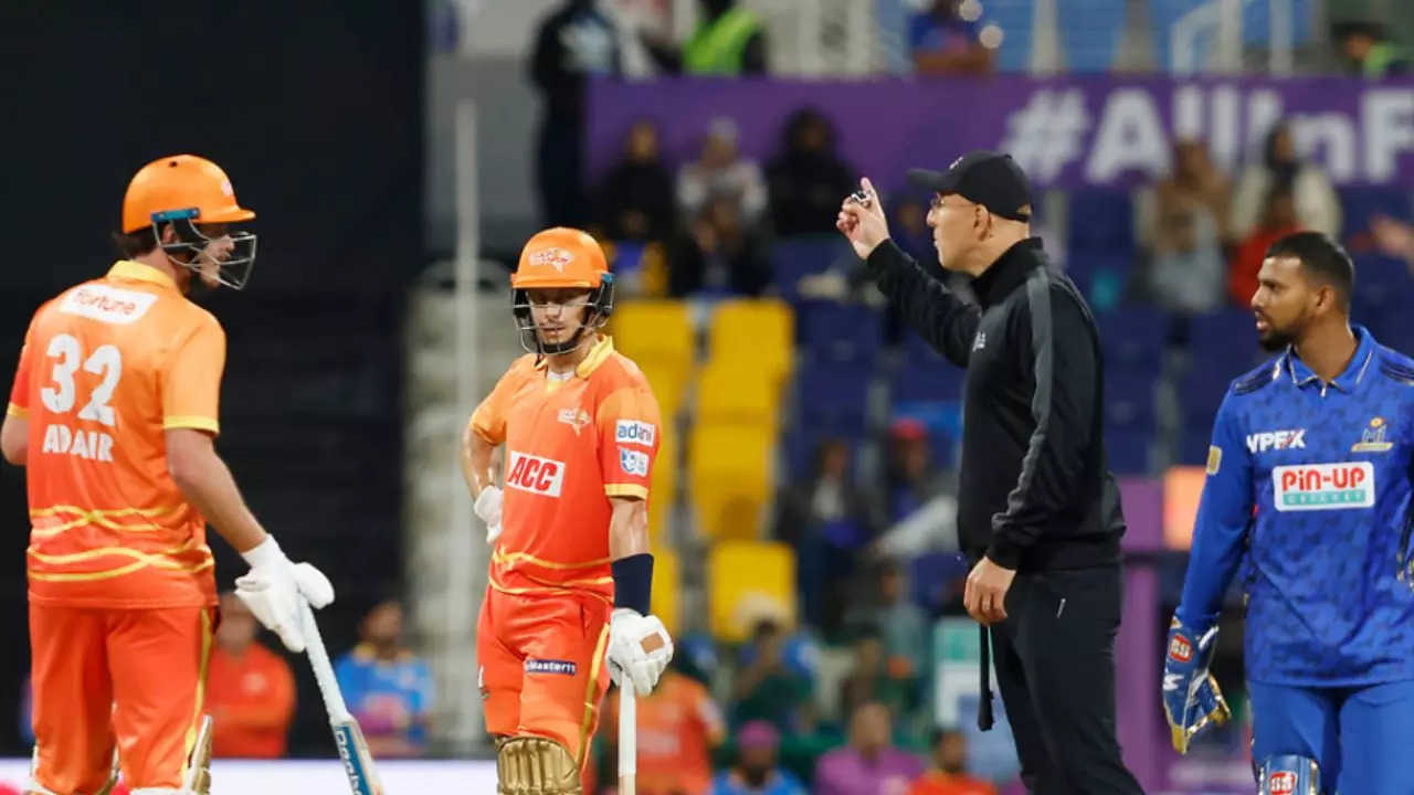 MI Emirates' Act of Sportsmanship Redefines Cricket's Spirit: Tom Curran's Controversial Run-Out and a Thrilling Victory