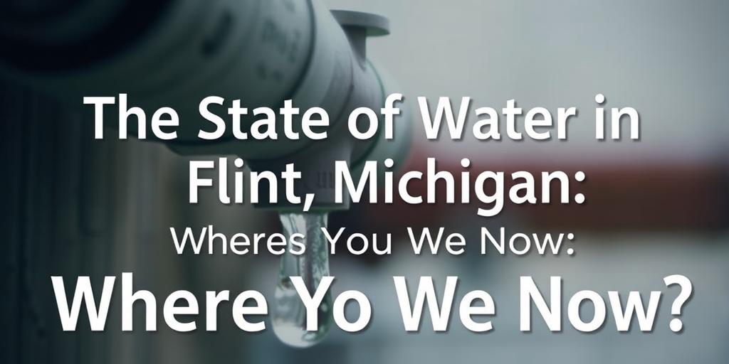 The State of Water in Flint, Michigan: Where Are We Now?