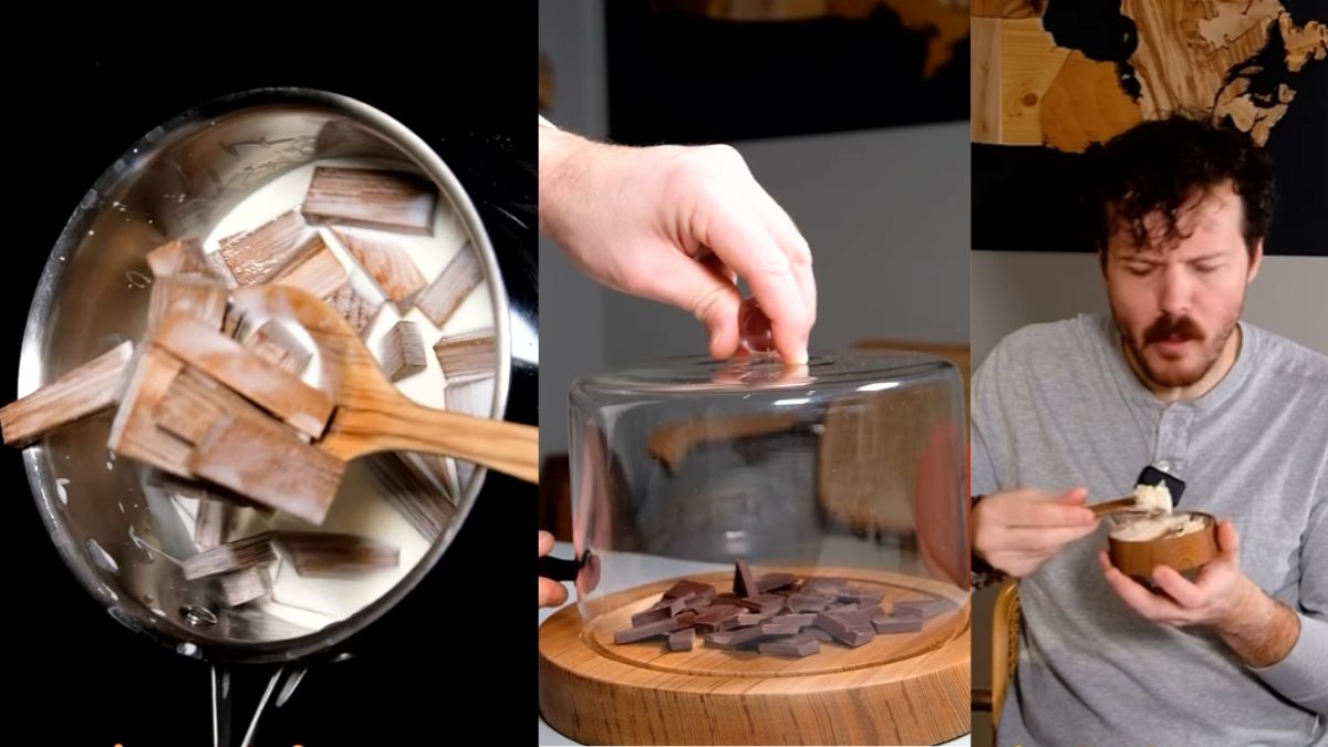 Wood-Flavored Ice Cream: The Viral Food Trend You Won't Believe!