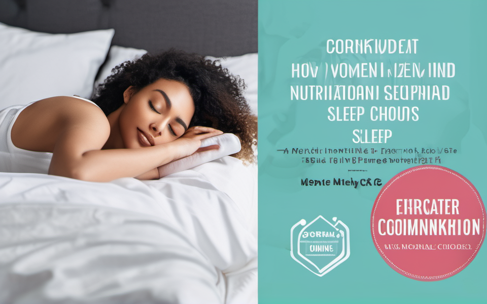 How Women Can Improve Sleep with Nutritional Choices