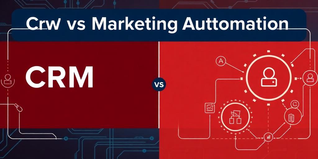 CRM vs. Marketing Automation: What’s the Difference?