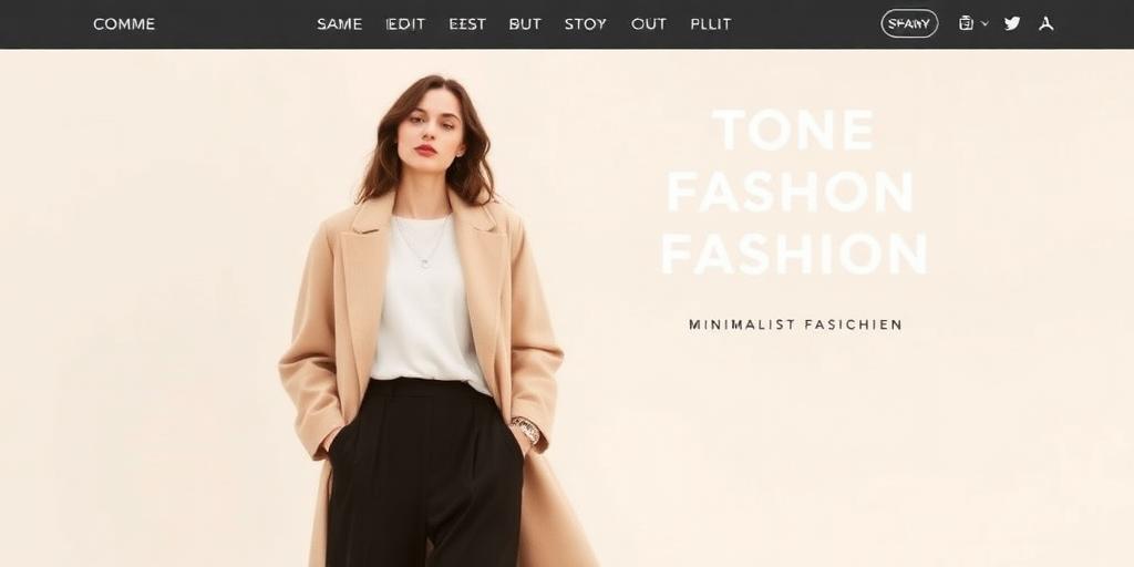 Minimalist Fashion: Chic Looks That Don’t Try Too Hard