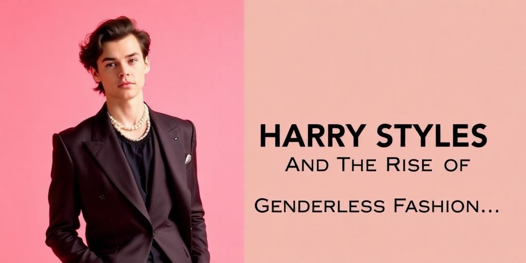 Harry Styles and the Rise of Genderless Fashion