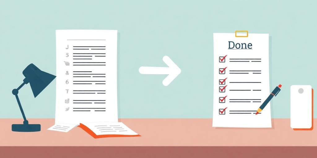How to Turn Your To-Do List Into a Done List
